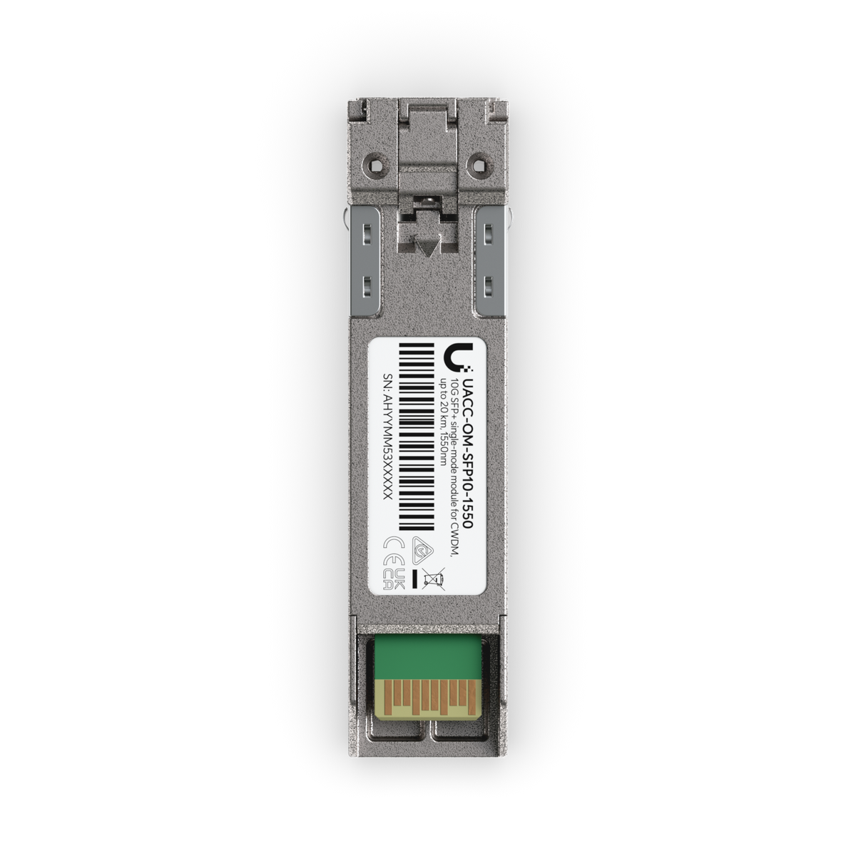 Ubiquiti UniFi UACC-OM-SFP10-1550 – Module optique SFP+ 10G CWDM monomode (1550 nm)