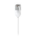 Ubiquiti UniFi UACC-Cable-Patch-Outdoor-C6A-3M-W – Cordon de brassage premium extérieur blindé (blanc, 3 m)