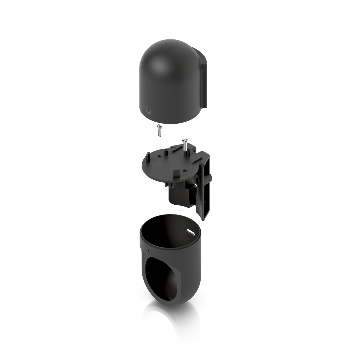 Ubiquiti UniFi Protect UACC-Flex-Cam-PWM-Black-3 – Support mural / poteau pour caméras Flex (noir, lot de 3)