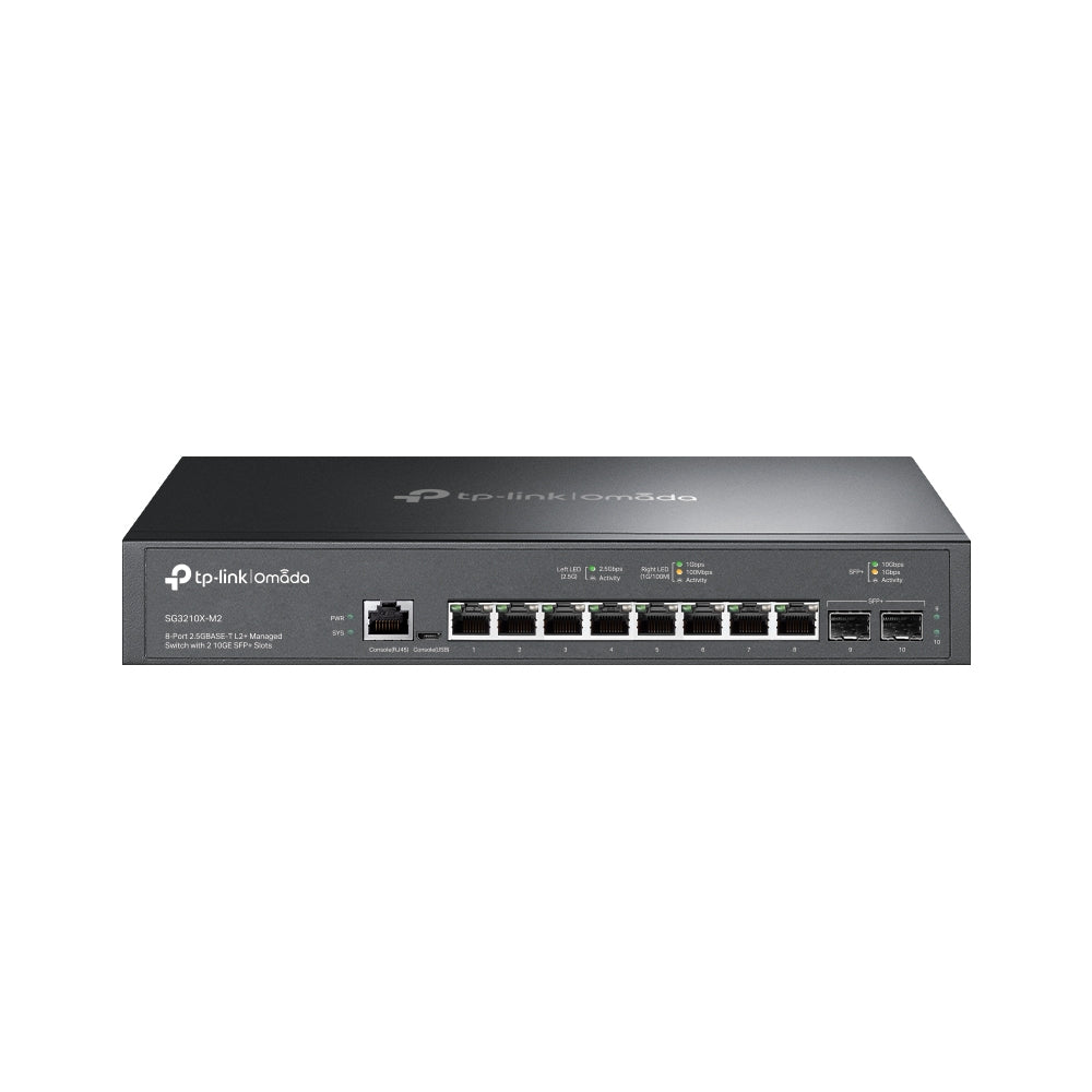 TP-Link Omada SG3210X-M2 – Switch administrable L2+ 8 ports 2,5G et 2 SFP+ 10G
