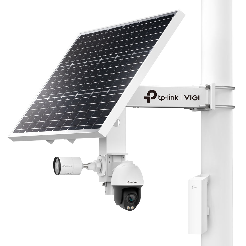 TP-Link VIGI SP9030 – Système d'alimentation solaire 90 W avec batterie lithium