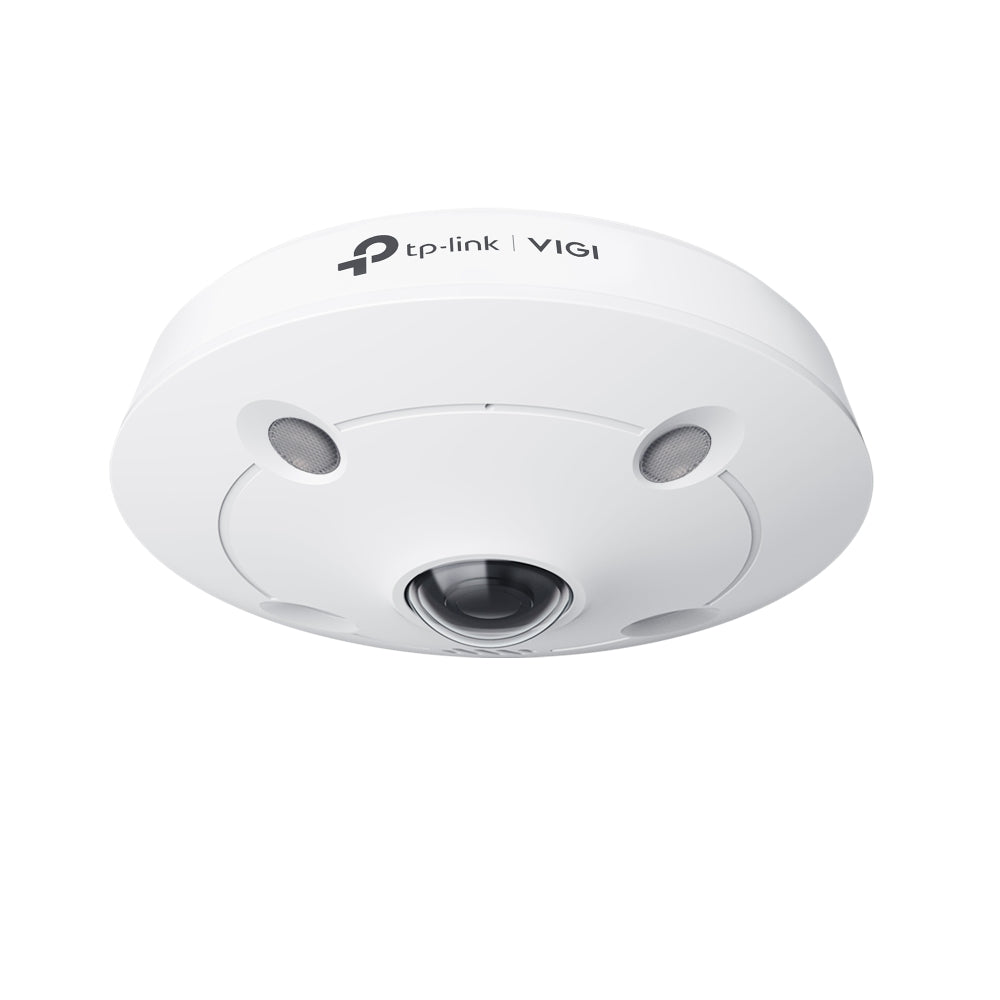 TP-Link VIGI S655I – Cam fisheye 5mp 360° 4ptz ia ir led blanc
