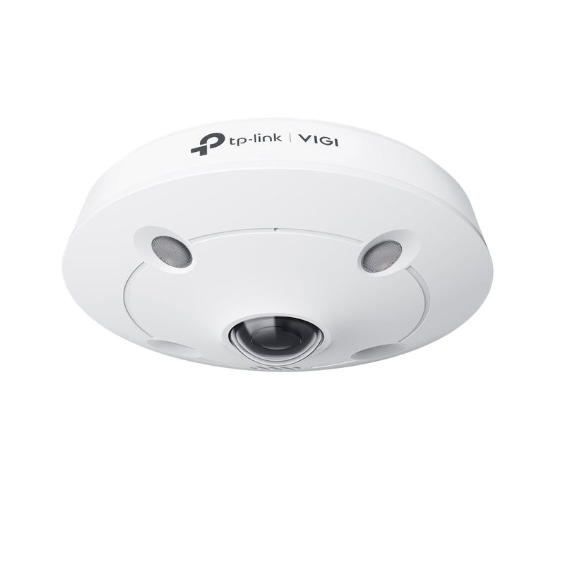 TP-Link VIGI S655I – Cam fisheye 5mp 360° 4ptz ia ir led blanc