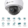 TP-Link VIGI C240I(4mm) – Caméra dôme IP 4 MP infrarouge, objectif 4 mm