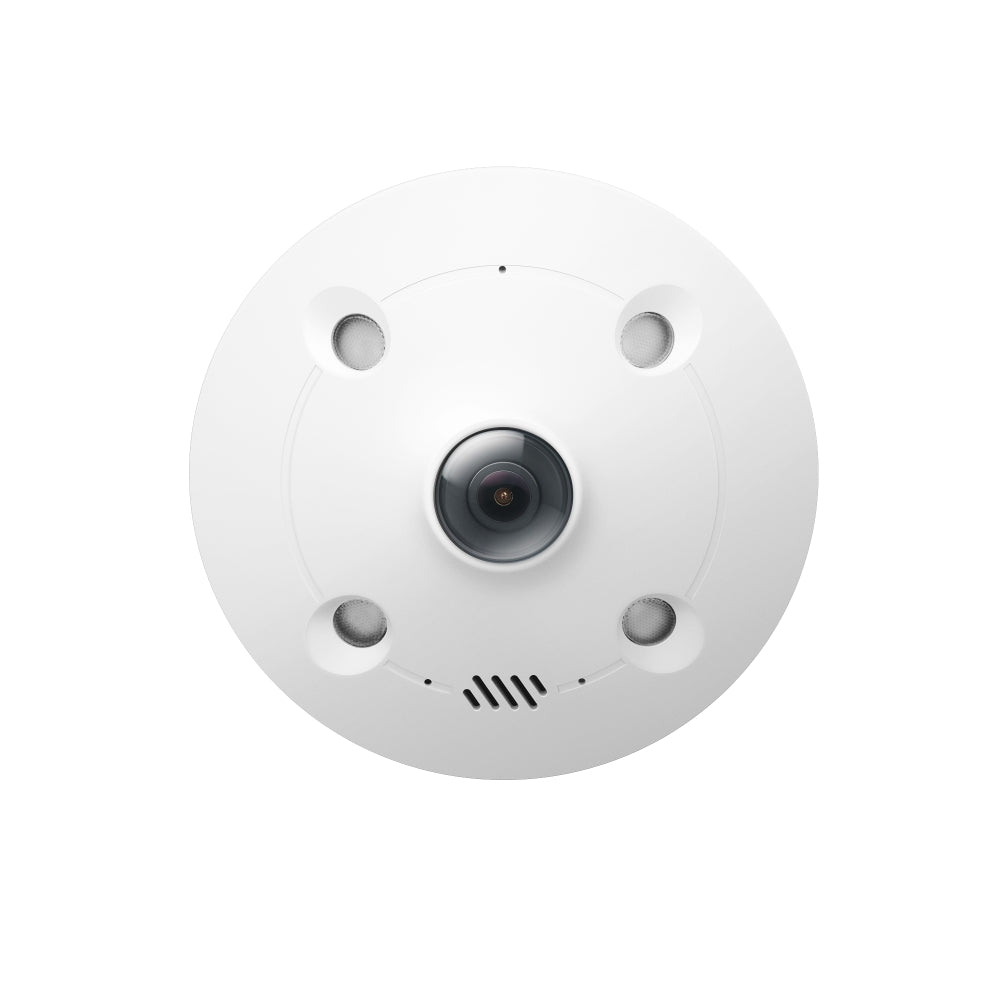 TP-Link VIGI S655I – Cam fisheye 5mp 360° 4ptz ia ir led blanc