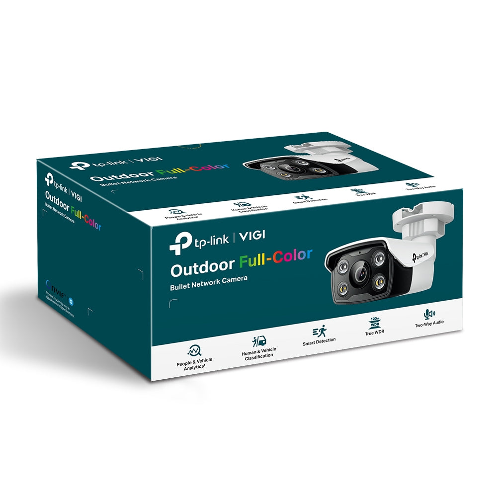 TP-Link VIGI C350(4mm) – Caméra bullet IP 5 MP couleur jour/nuit, objectif 4 mm