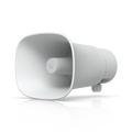 Ubiquiti UniFi Protect UP-AI-Horn-Speaker-W – Haut-parleur à pavillon extérieur PoE 120 dB (blanc)
