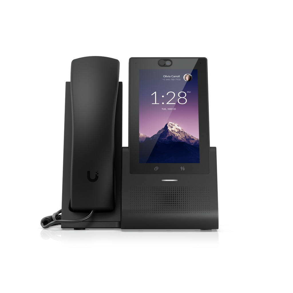 Ubiquiti UniFi Talk UTP-Touch-U – Téléphone IP de bureau G2 écran tactile 5" (noir)