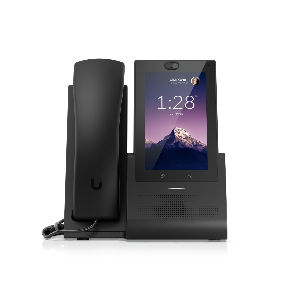 Ubiquiti UniFi Talk UTP-Touch-U – Téléphone IP de bureau G2 écran tactile 5" (noir)