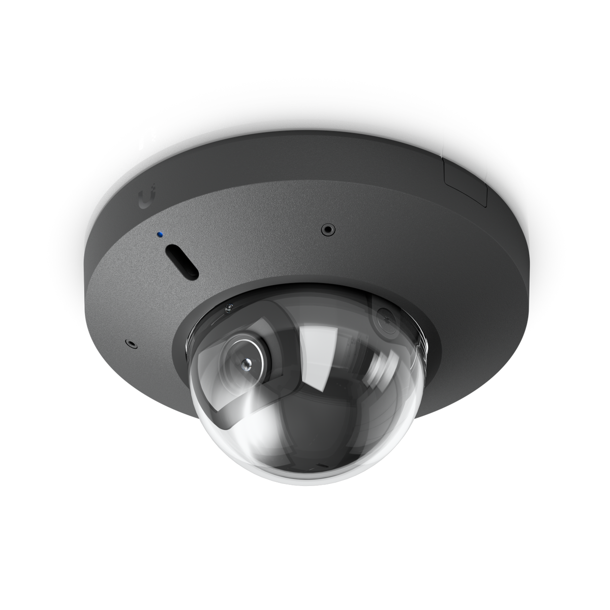 Ubiquiti UniFi Protect UVC-G6-Mini-Dome-B – Mini-dôme 4K IA intérieur, audio bidirectionnel, PoE (noir)