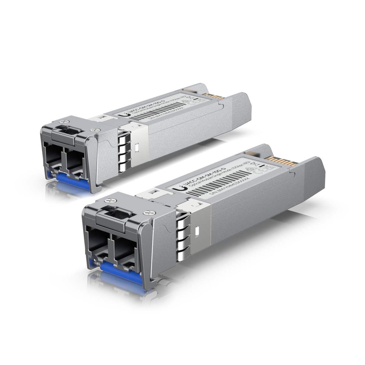 Ubiquiti UniFi UACC-OM-SM-10G-D-2 – Module optique SFP+ 10G monomode LC duplex (lot de 2)