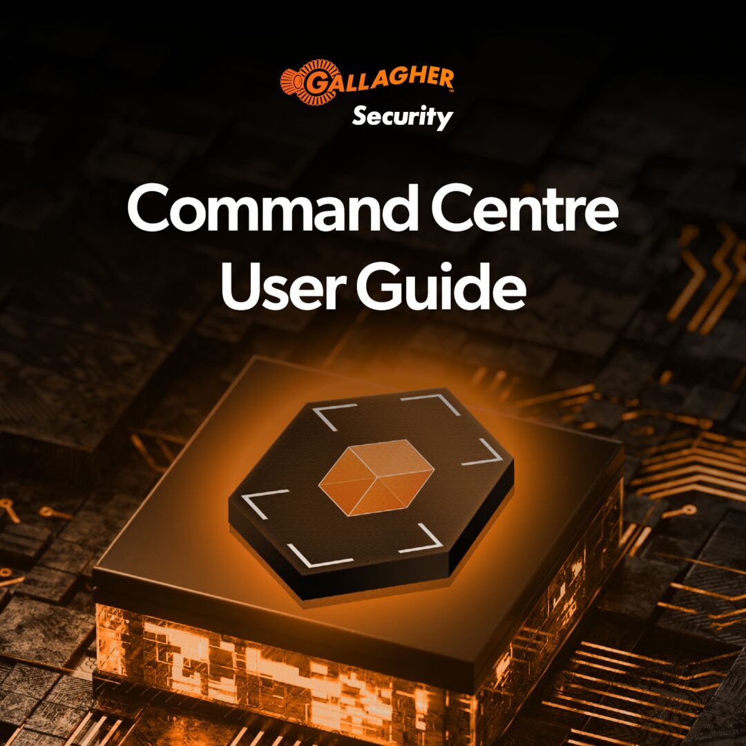 Gallagher Command Centre C209000 – Guide utilisateur Command Centre (2 volumes)