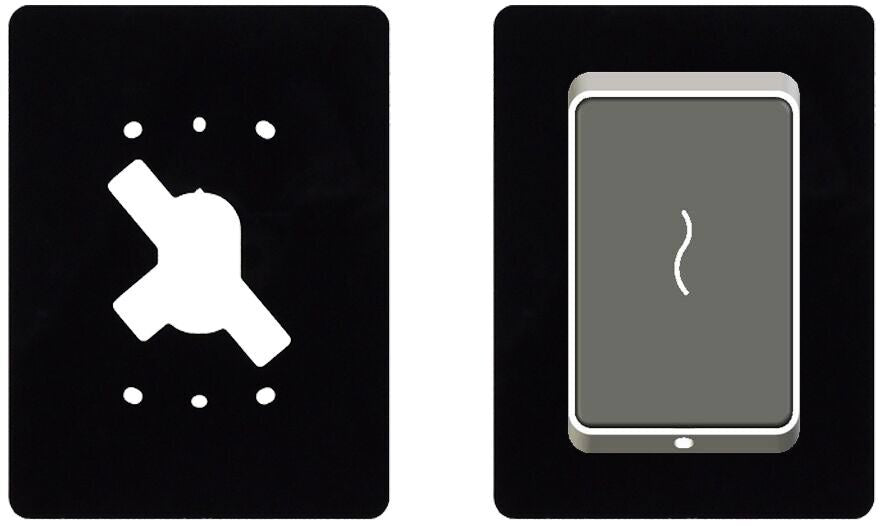 Gallagher T Series C300321 – Plaque de finition acrylique pour lecteur T11