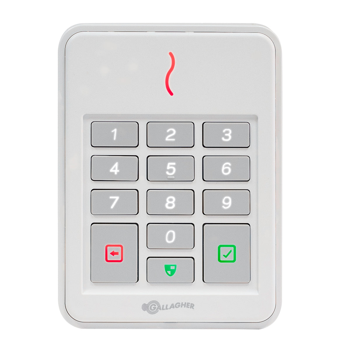 Gallagher High Sec C305496 – Lecteur clavier T30 High Sec PIV, blanc