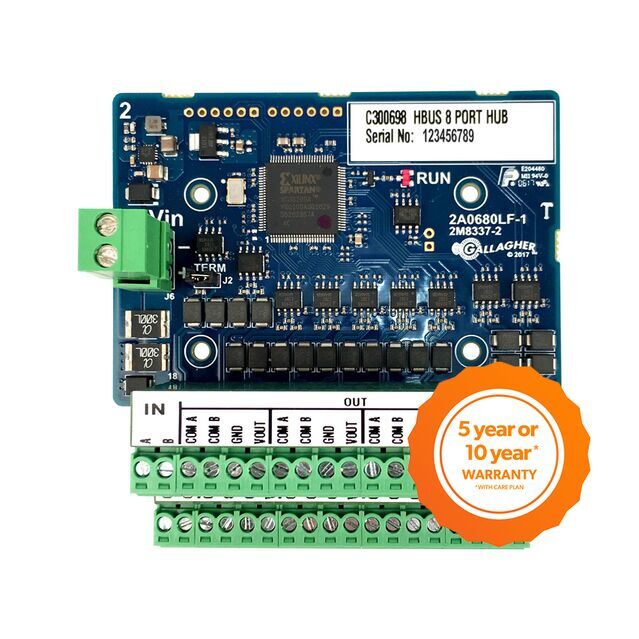 Gallagher HBUS C300698 – Concentrateur HBUS 8 ports