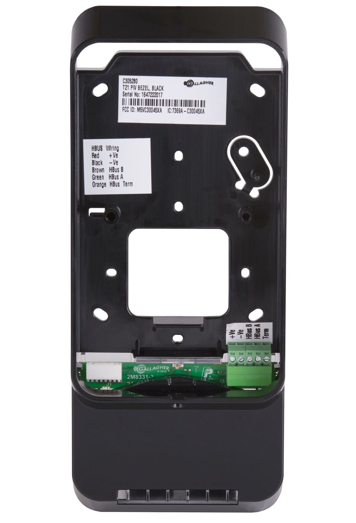 Gallagher T Series C305280 – Façade de remplacement T21 PIV, noir