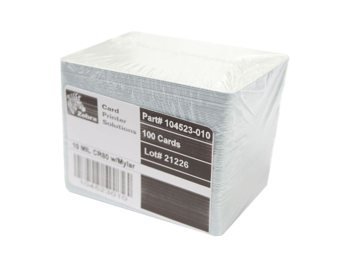 Gallagher Credentials C870570 – Étiquettes adhésives PVC Ultracard (lot de 100)