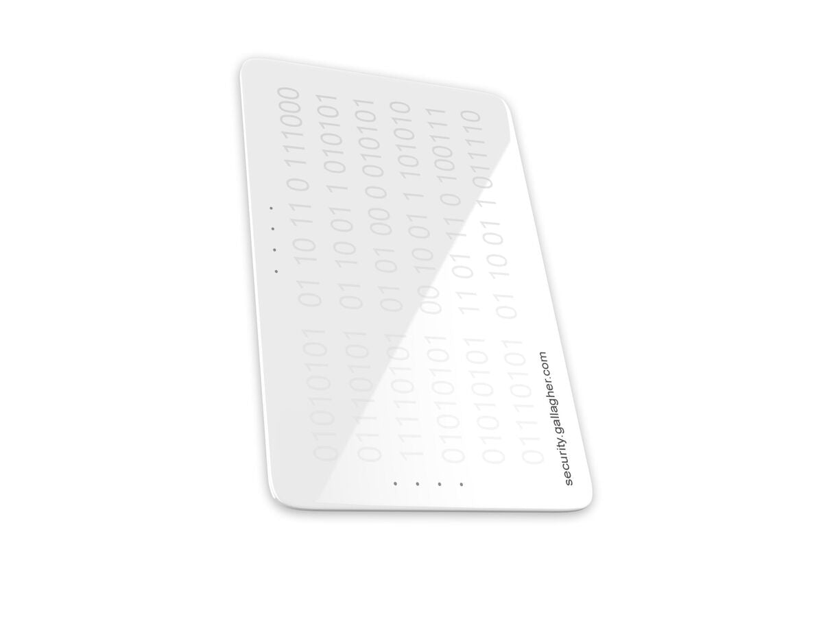 Gallagher Credentials C196503 – Encodage de cartes ISO mono-technologie fournies par le client