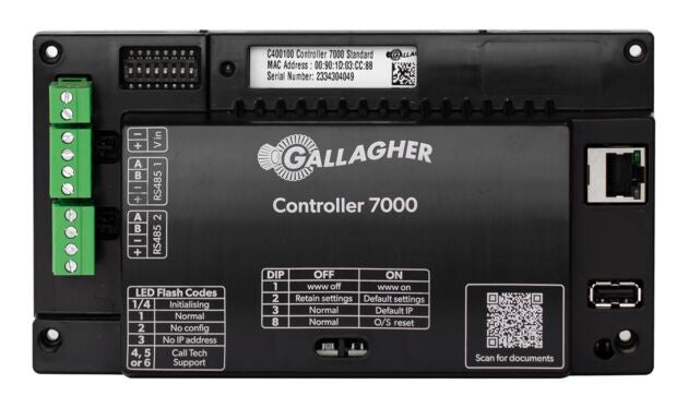 Gallagher Controller 7000 C400100 – Contrôleur IP 10 portes