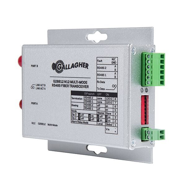 Gallagher GBUS G28812 – Transceiver fibre optique N12 multimode