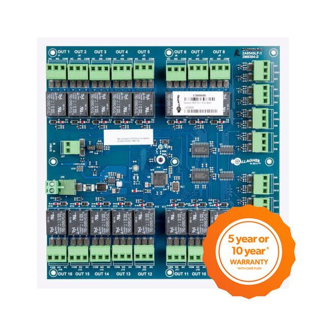 Gallagher HBUS C300688 – Carte HBUS 16 entrées / 16 sorties