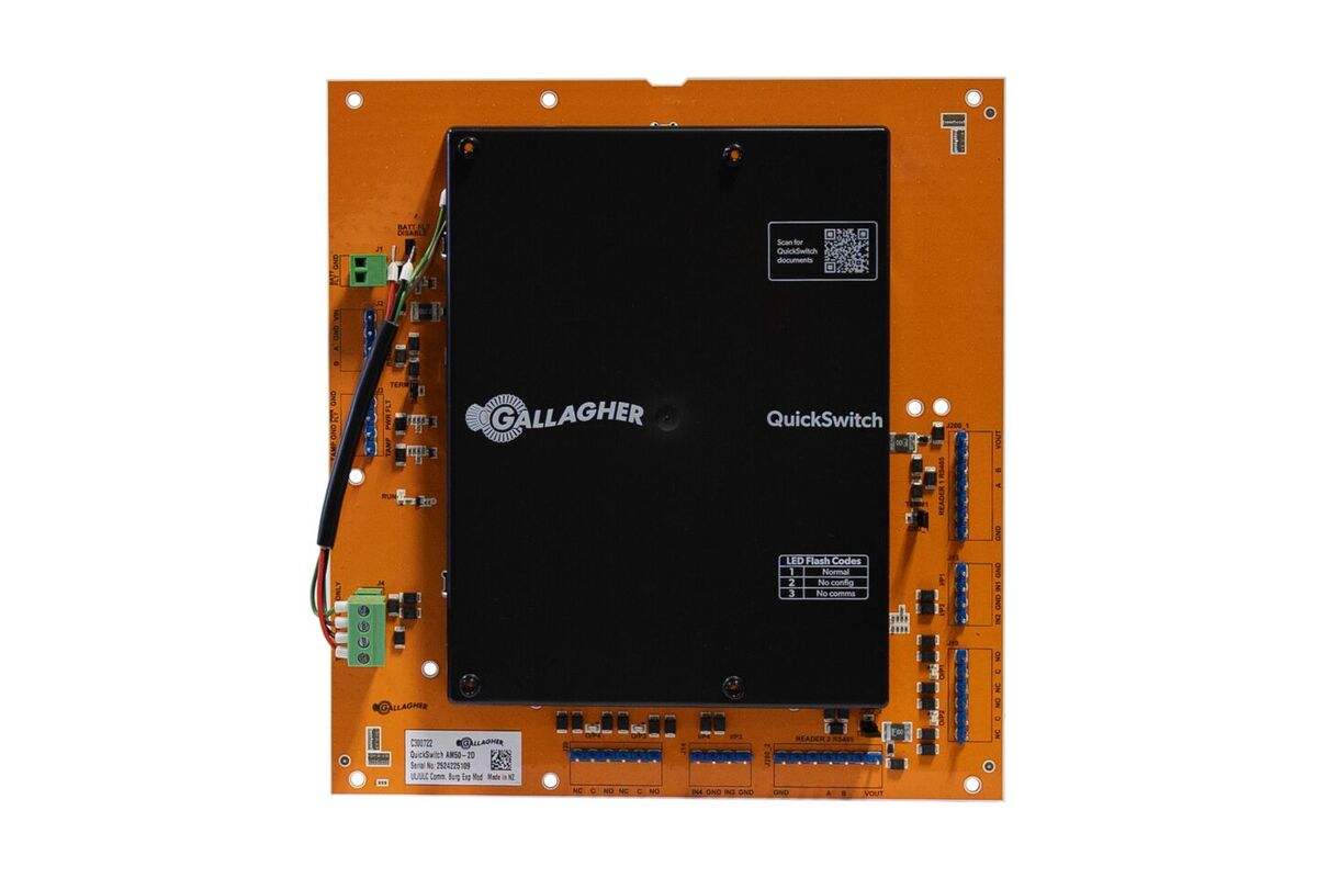 Gallagher QuickSwitch C300722 – Carte de migration QuickSwitch AM50-2D