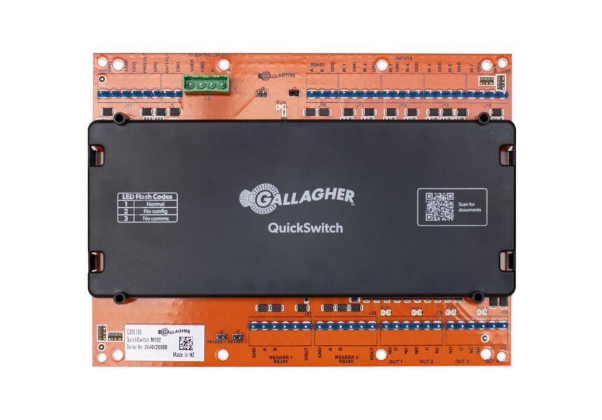 Gallagher QuickSwitch C300700 – Carte de migration QuickSwitch ME02