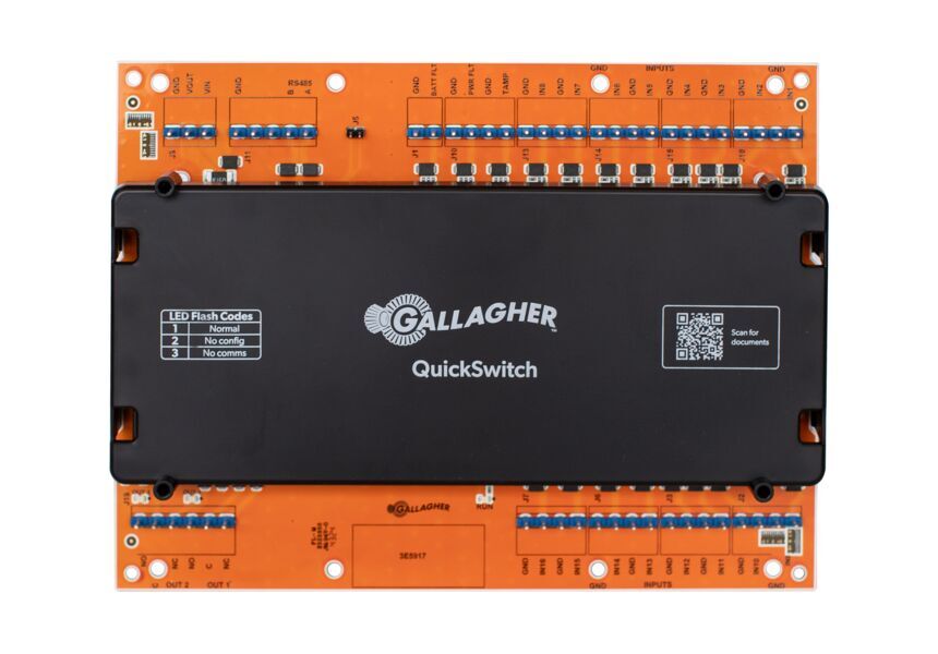 Gallagher QuickSwitch C300706 – Carte de migration QuickSwitch ME16 In