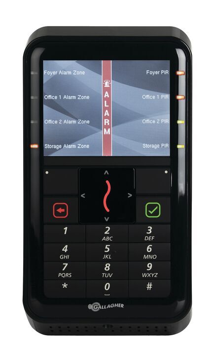 Gallagher T Series C300463 – Terminal T20 Alarmes, noir