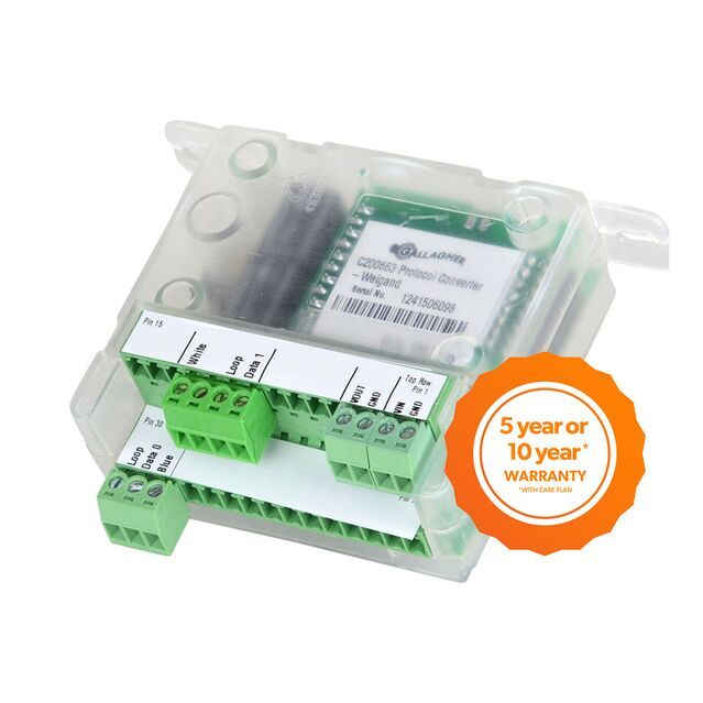 Gallagher Controller 7000 C200663 – Convertisseur de protocole Cardax IV vers Wiegand