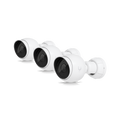 Ubiquiti UniFi Protect UVC-G5-Bullet-3 – Caméra bullet 2K, PoE (lot de 3, blanc)