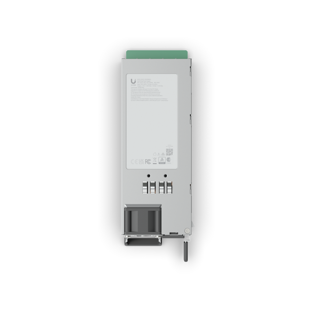 Ubiquiti UniFi UACC-PSU-12V-550W-EU – Module d'alimentation remplaçable à chaud 550 W