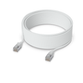Ubiquiti UniFi UACC-Cable-Patch-EL-C6A-8M-W – Cordon de brassage premium tressé Cat6A (8 m)