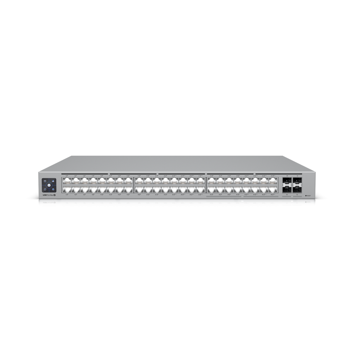 Ubiquiti UniFi USW-Pro-Max-48-PoE-EU – Switch Pro Max 48 PoE 2,5 GbE Etherlighting