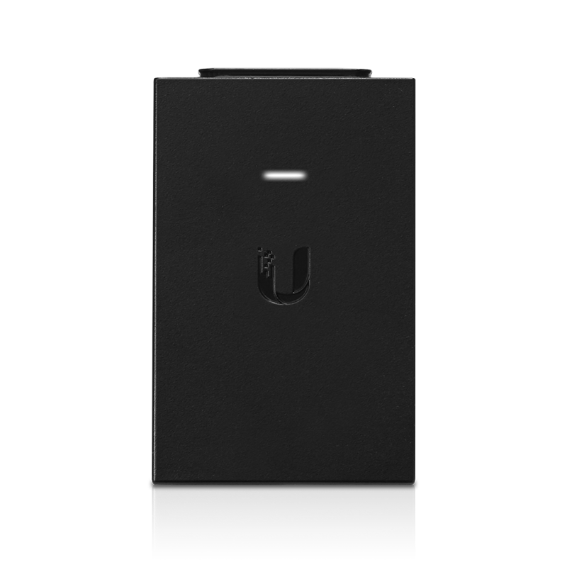 Ubiquiti UISP POE-48-24W-G EU – Injecteur PoE 48 V DC (moyenne puissance, noir)