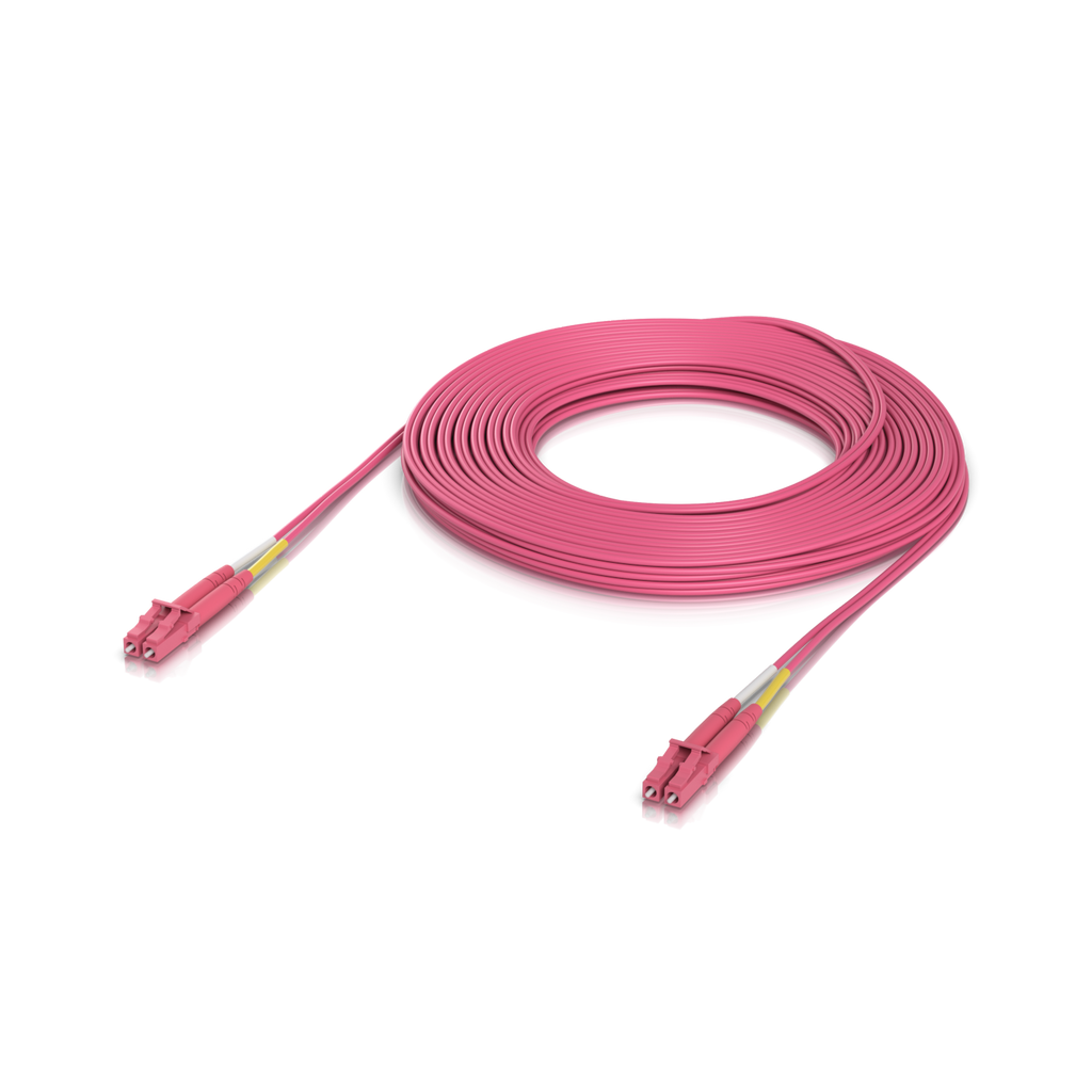 Ubiquiti UniFi UACC-OFC-M2-LULU-15M – Jarretière fibre OM4 LC/UPC duplex (15 m)