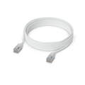 Ubiquiti UniFi UACC-Cable-Patch-EL-C6A-3M-W – Cordon de brassage premium tressé Cat6A (3 m)
