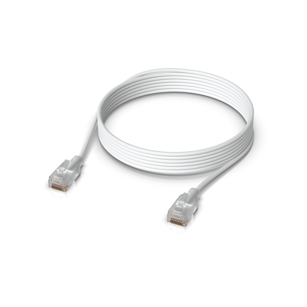 Ubiquiti UniFi UACC-Cable-Patch-EL-3M-W – Cordon de brassage Etherlighting (3 m)