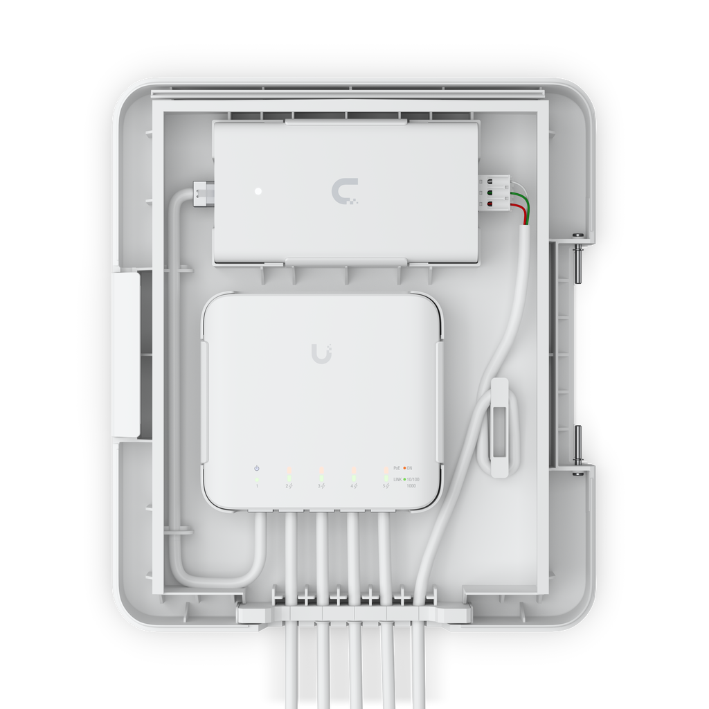 Ubiquiti UniFi USW-Flex-Utility – Boîtier extérieur étanche pour Switch Flex