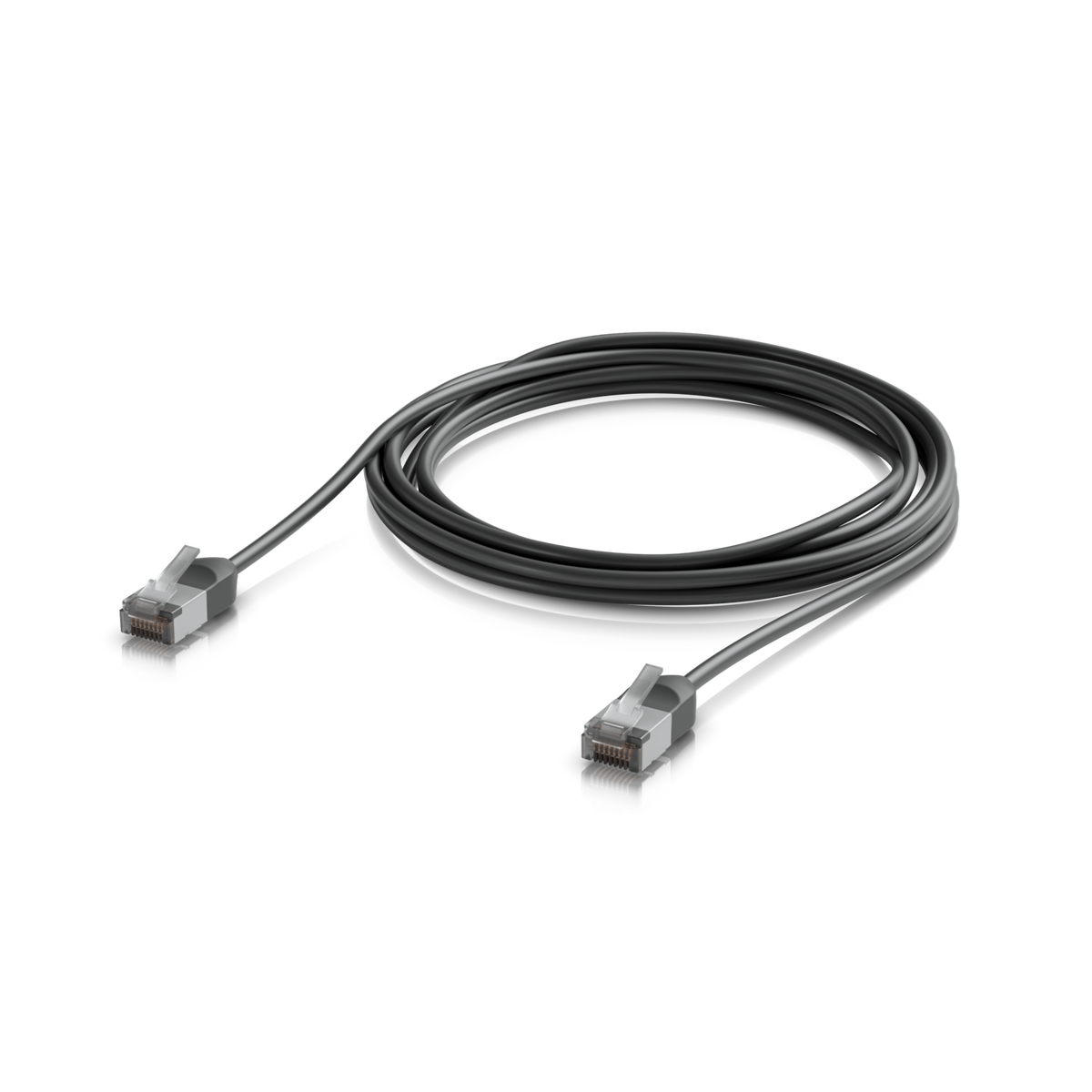 Ubiquiti UniFi UACC-Cable-Patch-Outdoor-C6A-3M-BK – Cordon de brassage premium extérieur blindé (noir, 3 m)