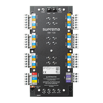 Suprema Output Module OM-120 – Module d'extension 12 relais