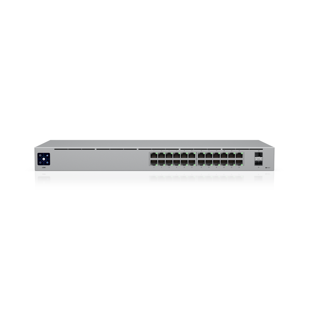 Ubiquiti UniFi USW-24-EU – Switch 24 niveau 2 sans ventilateur