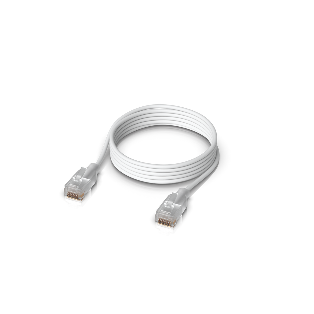 Ubiquiti UniFi UACC-Cable-Patch-EL-1M-W – Cordon de brassage Etherlighting (1 m)