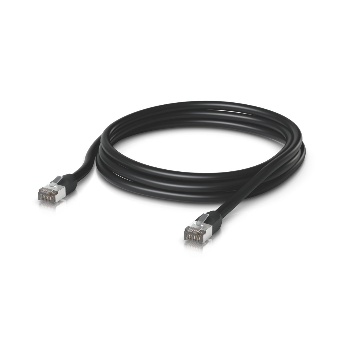 Ubiquiti UniFi UACC-Cable-Patch-Outdoor-3M-BK – Cordon de brassage extérieur (noir, 3 m)