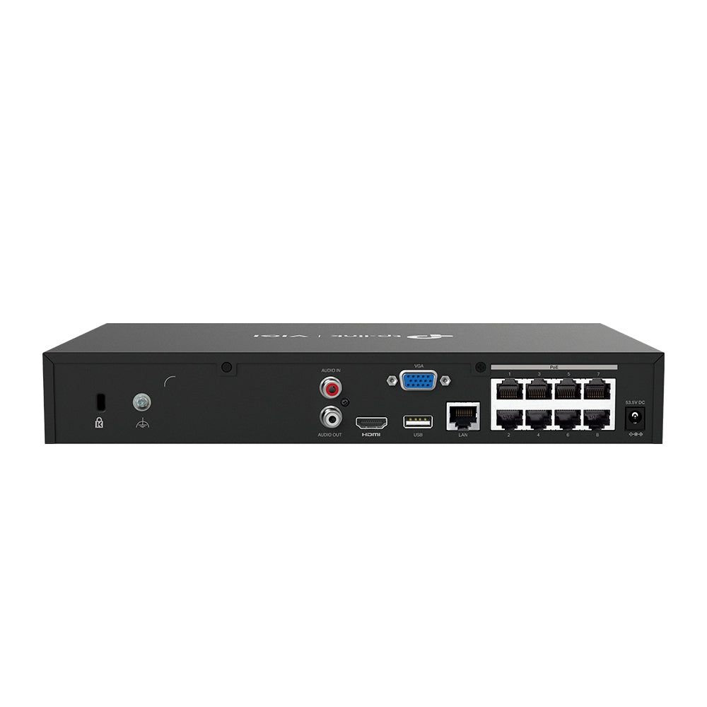 TP-Link VIGI NVR1008H-8P – Enregistreur vidéo réseau 8 voies PoE+ (budget 53 W)