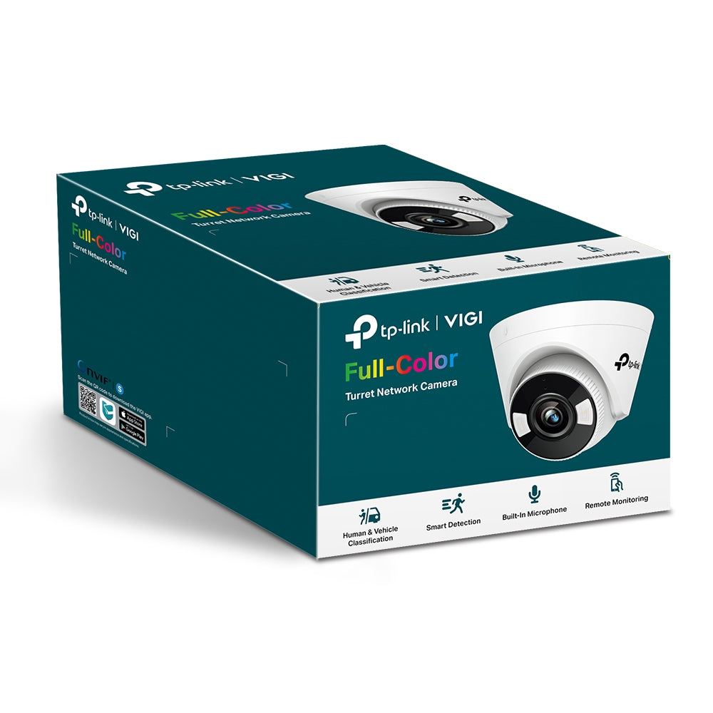 TP-Link VIGI C450(2.8mm) – Caméra tourelle IP 5 MP couleur jour/nuit, objectif 2,8 mm