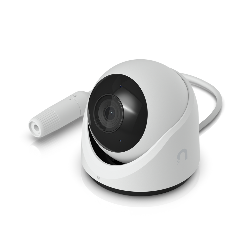 Ubiquiti UniFi Protect UVC-G6-Turret-W – Caméra tourelle 4K IA, IR 30 m, PoE (blanc)