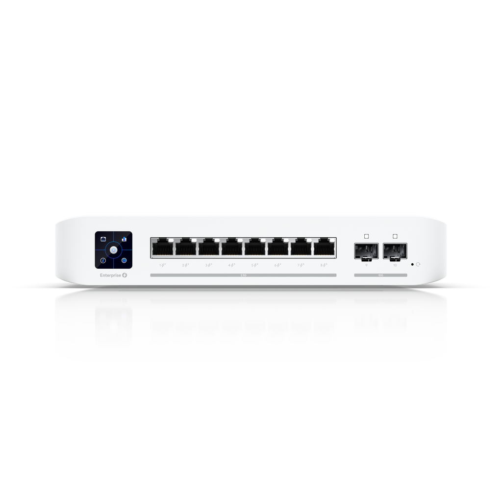 Ubiquiti UniFi USW-Enterprise-8-PoE-EU – Switch Enterprise 8 PoE 2,5 GbE