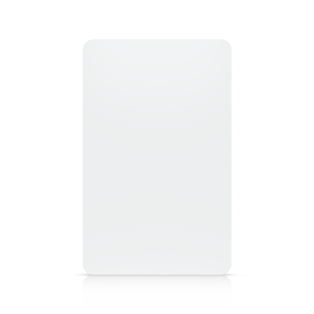 Ubiquiti UniFi Access UA-Card-W-100 – Badges NFC DESFire EV3 (blanc, lot de 100)
