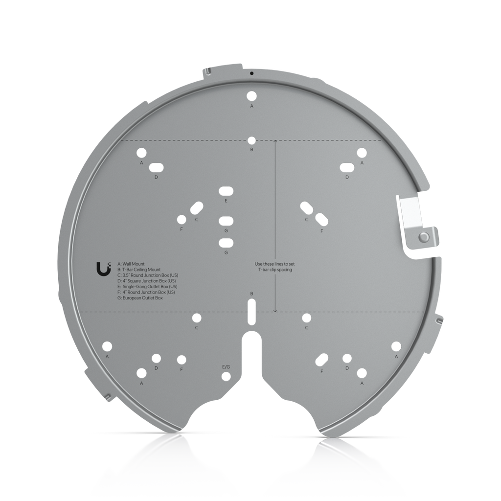 Ubiquiti UniFi U-PRO-MP – Système de fixation de remplacement pour AP Flagship
